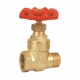 Hallmark Brass Gate Valve 15mm M/F